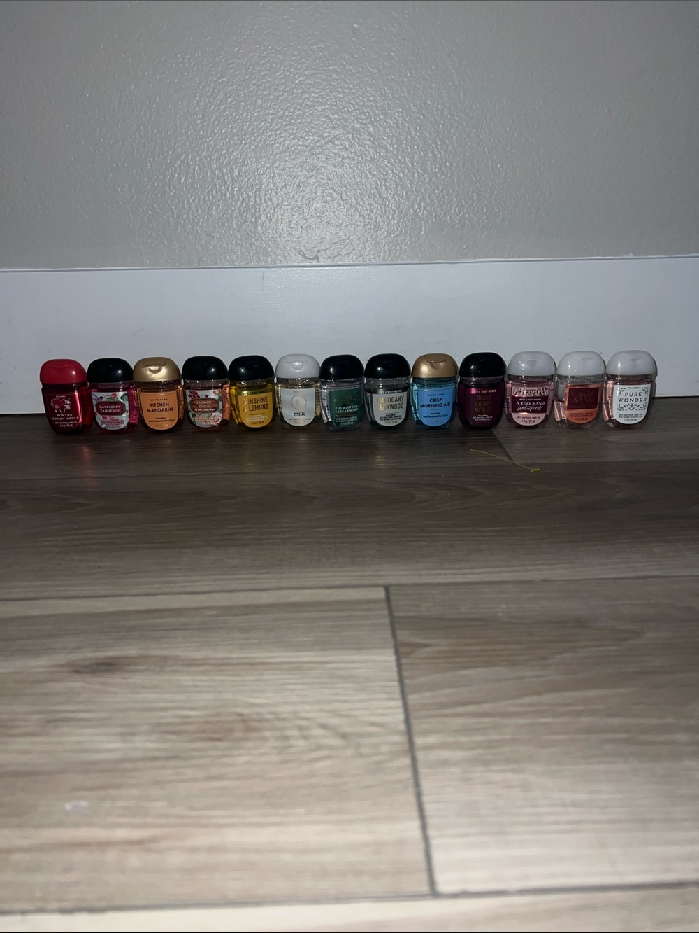 13 Bath and Body Works hand sanitizers
